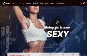 Gym Club – Gym and Fitness WordPress Theme